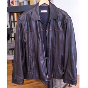 Barneys Label Leather Jacket